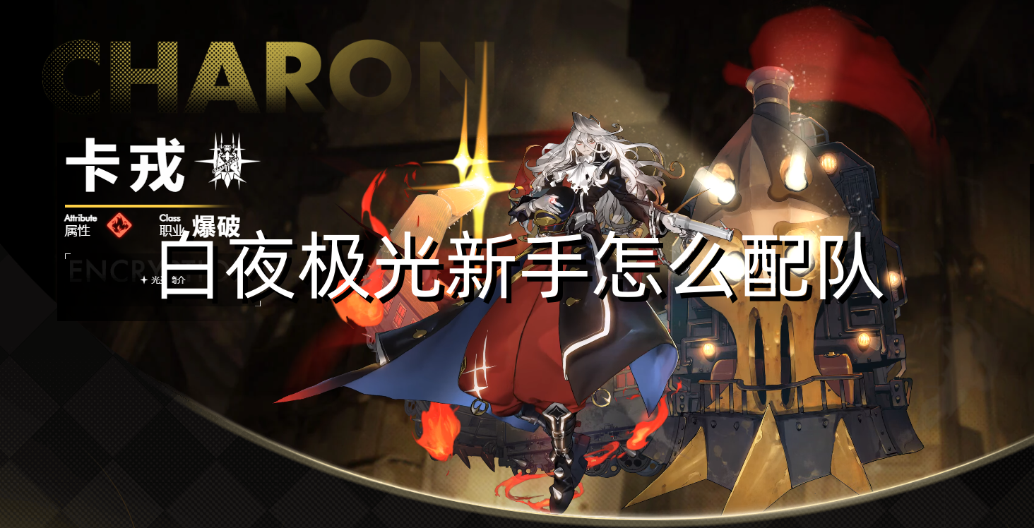 白夜极光新手怎么配队
