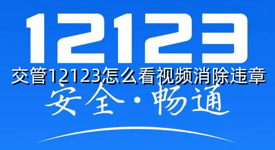 交管12123怎么看视频消除违章