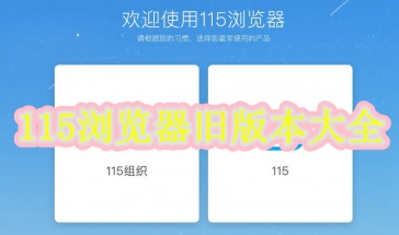 115浏览器旧版本大全