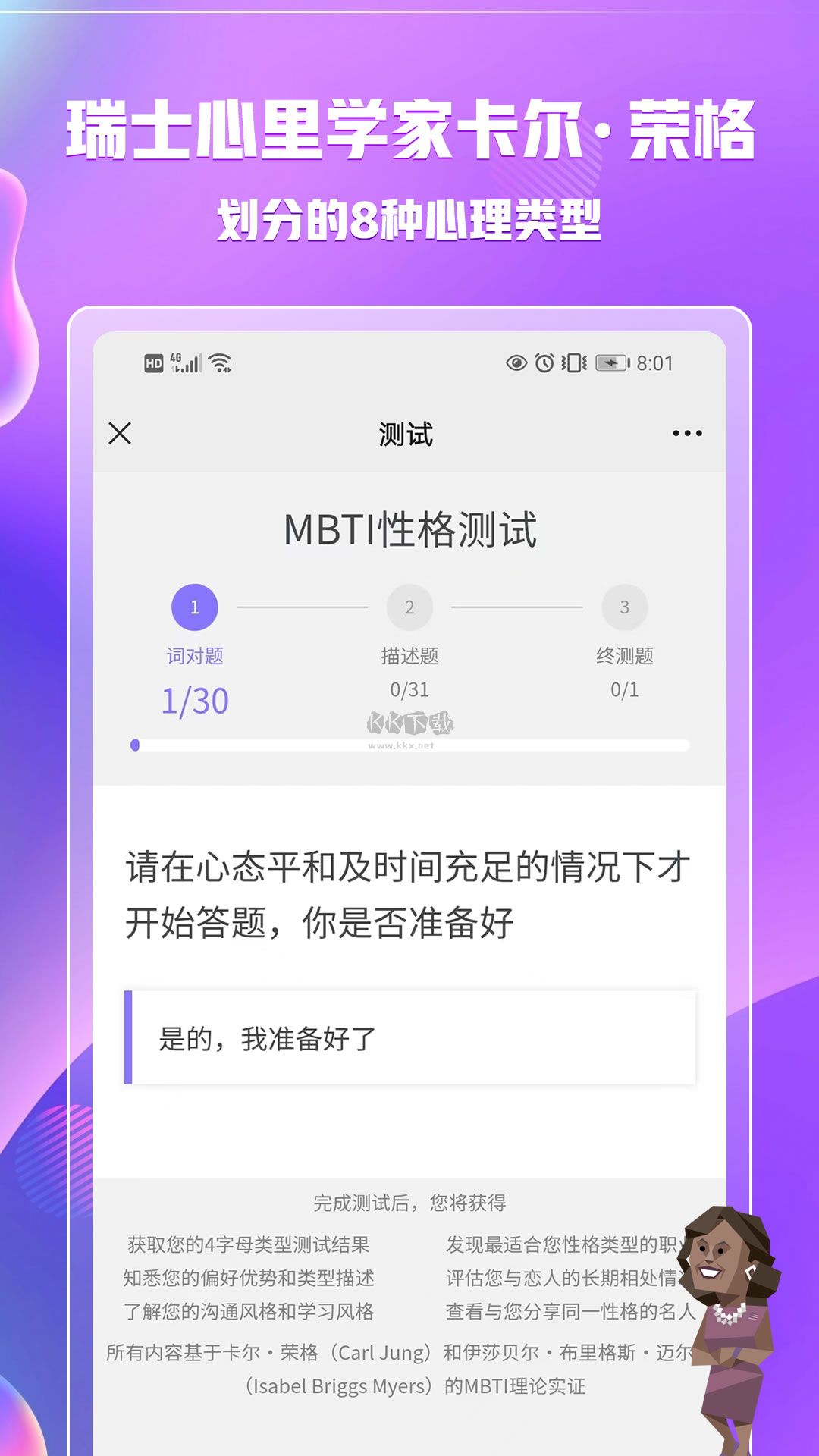 MBTI人格测验完整版