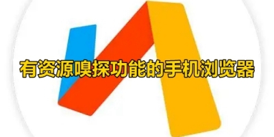 有资源嗅探功能的手机浏览器