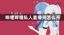 哔哩哔哩私人直播间怎么开