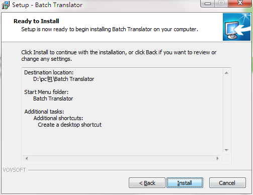 Vovsoft Batch Translator