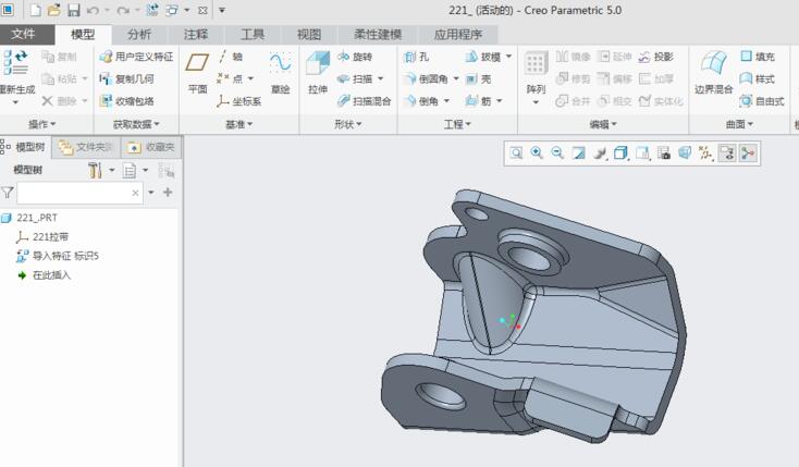 Creo5.0导出CAD工程图教程