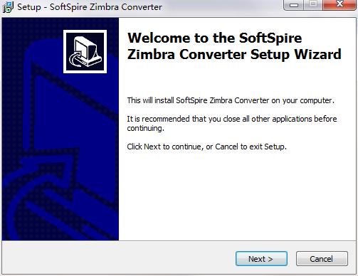 SoftSpire Zimbra Converter