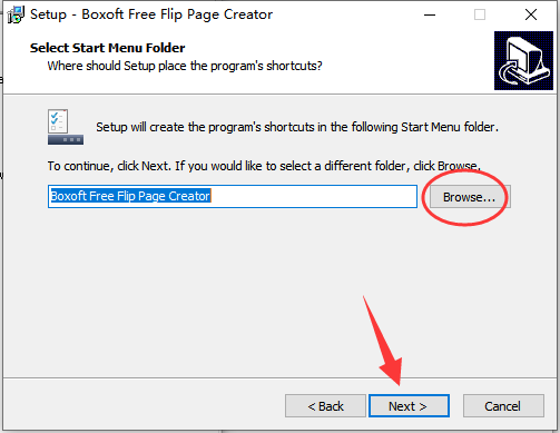 Boxoft Free Flip Page Creator