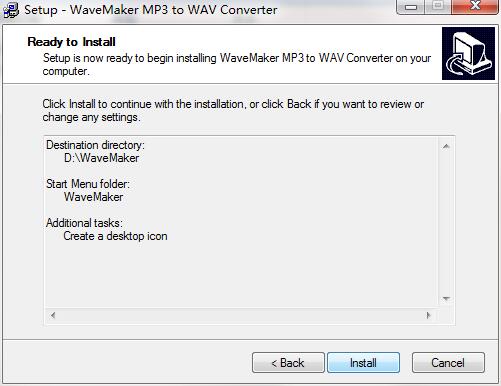 WaveMaker MP3 to WAV Converter