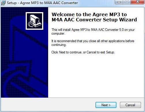 Agree MP3 to M4A AAC Converter