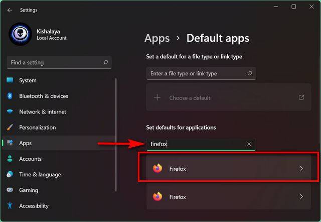 Windows11修改默认浏览器方法