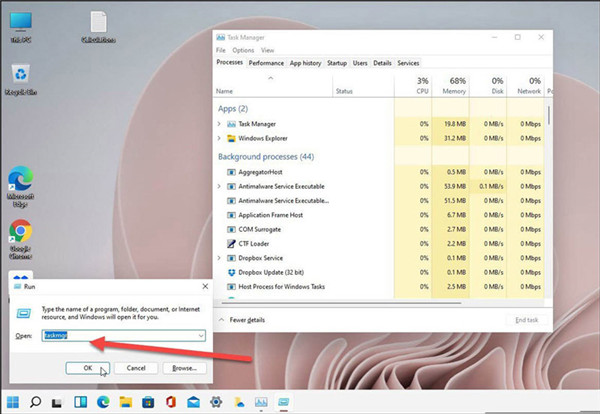 win11打开任务管理器方法