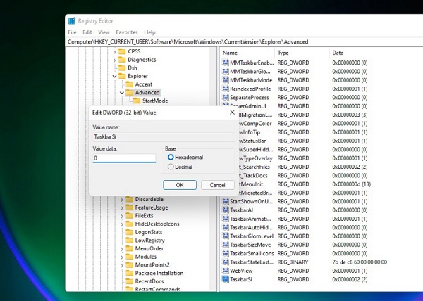 win11设置任务栏方法
