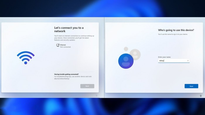 win11绕过微软账户登录方法