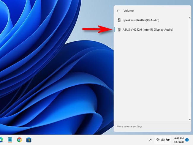 win11音频输出选择扬声器方法介绍