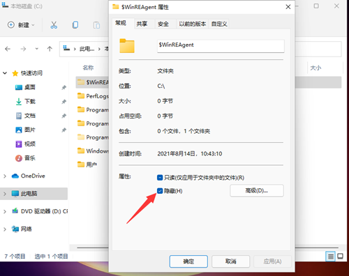 win11查看隐藏文件定的方法介绍