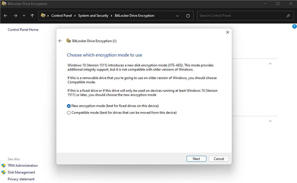 win11快速加密硬盘方法介绍