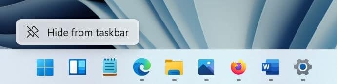 win11小部件图标添加到任务栏方法