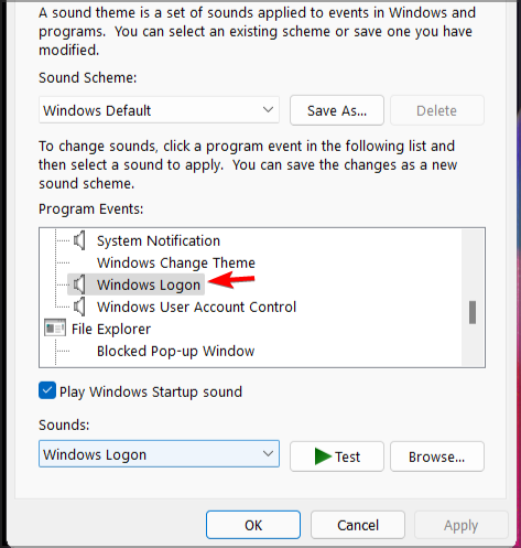 win11开机声音设置方法介绍