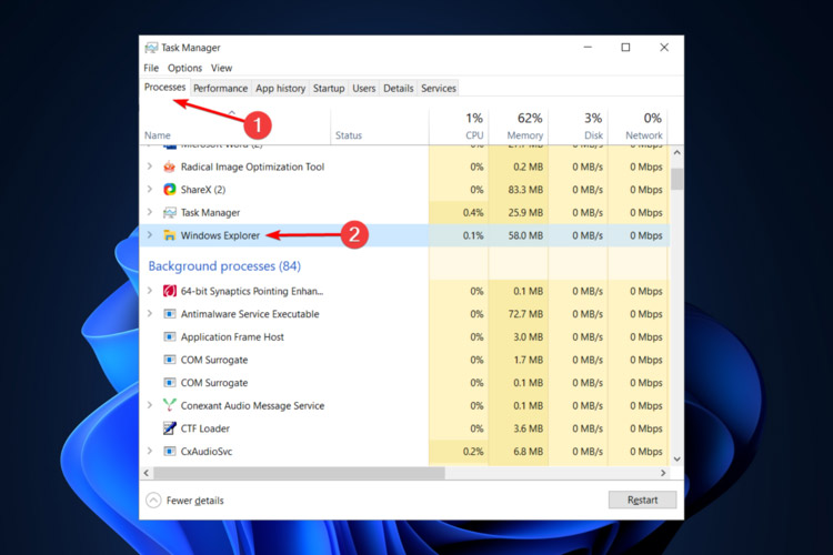 win11文件管理器卡顿解决方法介绍