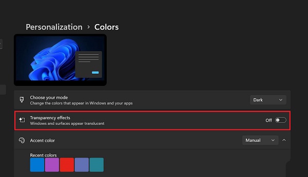 win11移动窗口卡顿解决方法