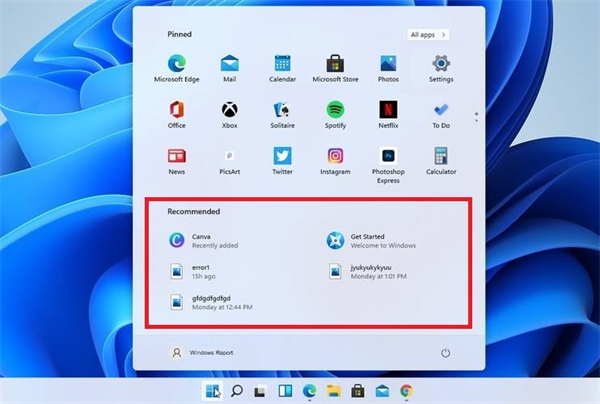 win11开始菜单中文件怎么删除