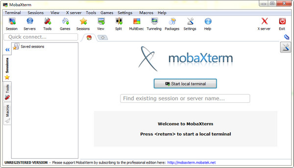 MobaXterm(远程监控)