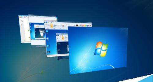 win7快速切换工作界面方法