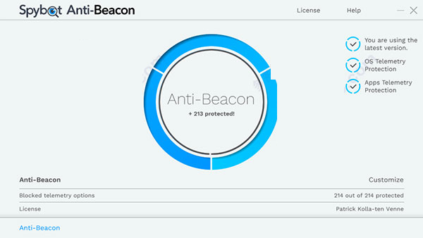 Spybot Anti-Beacon便携版v3.8