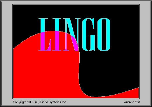 Lingo求解线性规划V18.44
