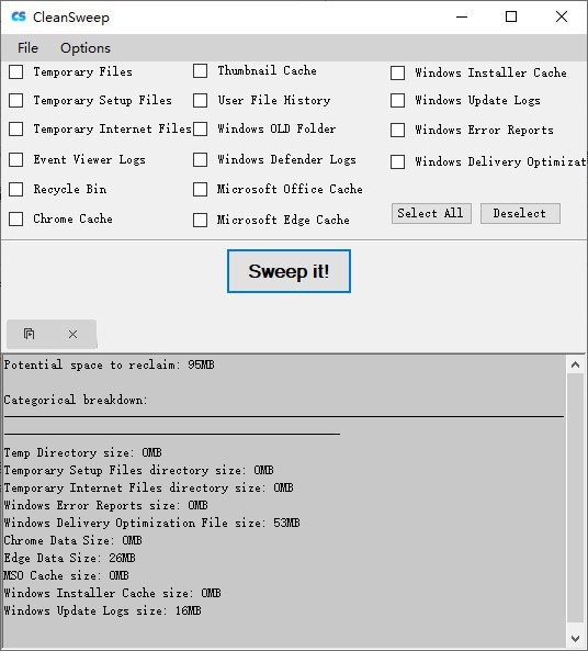 CleanSweep绿色版