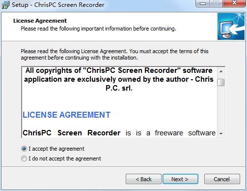 ChrisPC Screen Recorder Pro下载v2.5