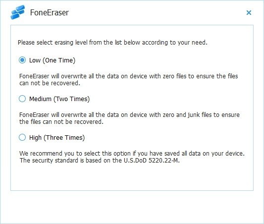 FoneLab FoneEraser for iOS下载v1.0.12