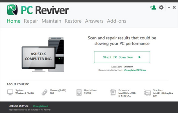 ReviverSoft PC Reviver下载v3.14.1.14