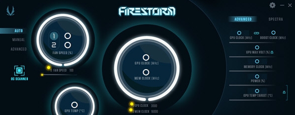 FireStorm(索泰显卡超频软件)V3.0