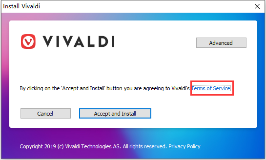 Vivaldi浏览器中文版v5.1.2553.3