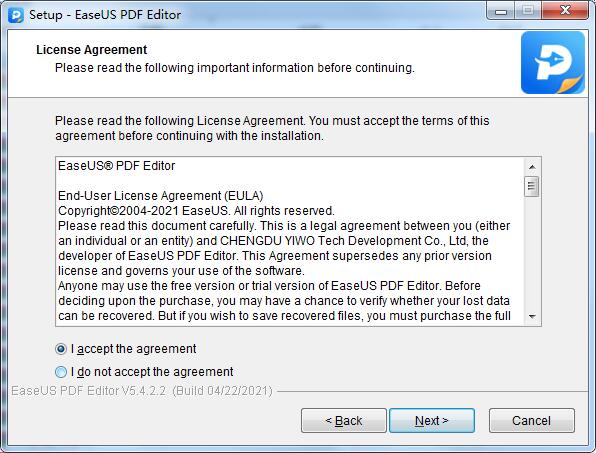 EaseUS PDF Editor下载v5.4.1.072