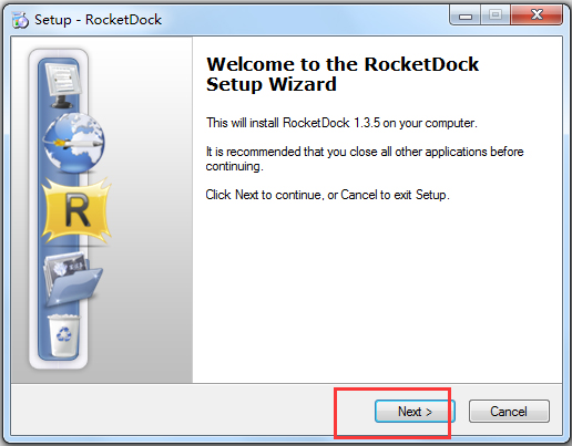 RocketDock快捷工具栏