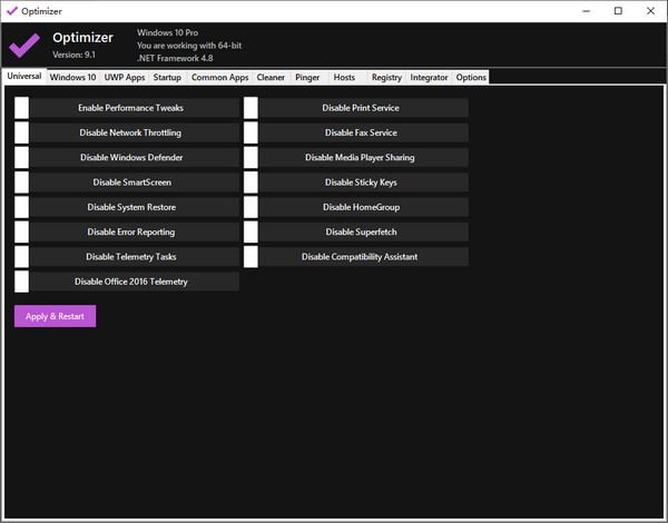 Optimizer汉化版V11.6