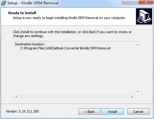 Kindle DRM Removalv4.20.601.385