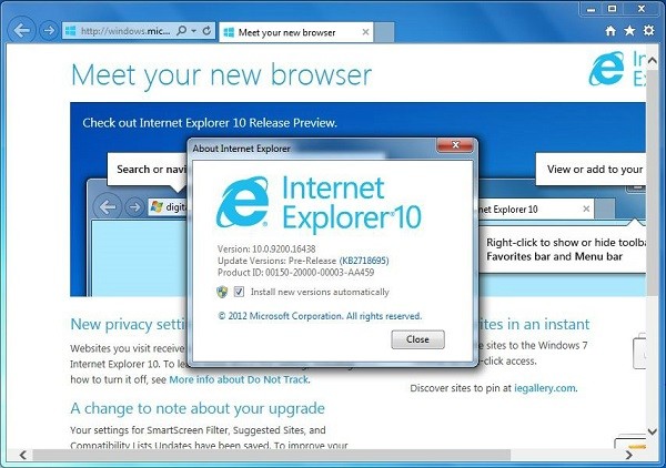 Internet Explorer64位版