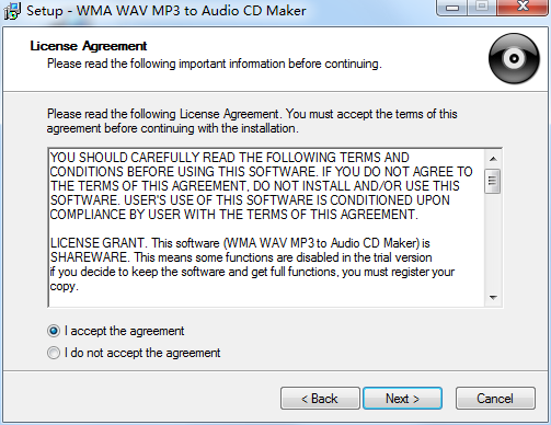 WMA WAV MP3 to Audio CD Maker电脑版