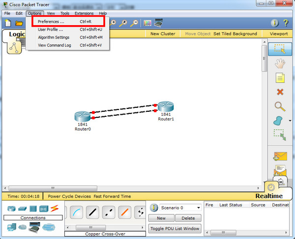 思科模拟器Cisco Packet TracerV8.0