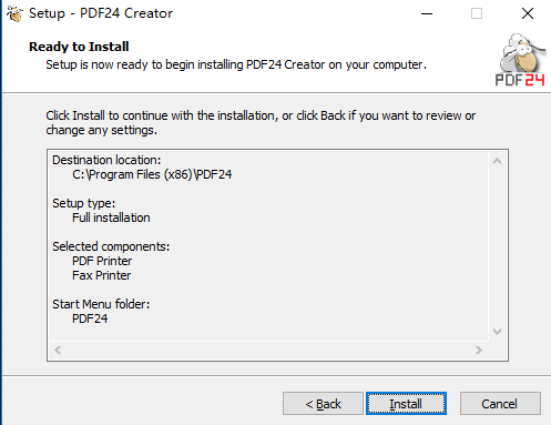 PDF24 Creatorv11.8.0