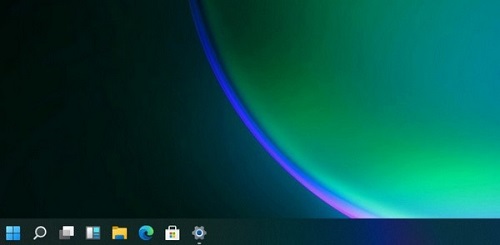 win11任务栏怎么设置图标居中变小