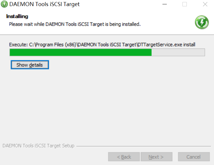 DAEMON Tools iSCSI TargetV2.1.0.0072