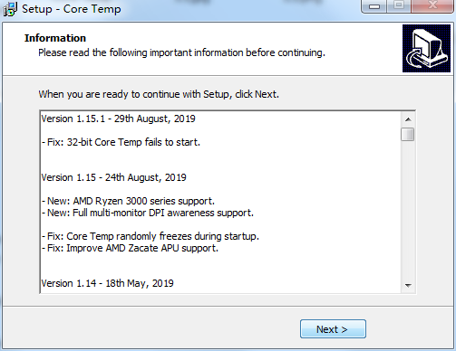 Core TempV1.14