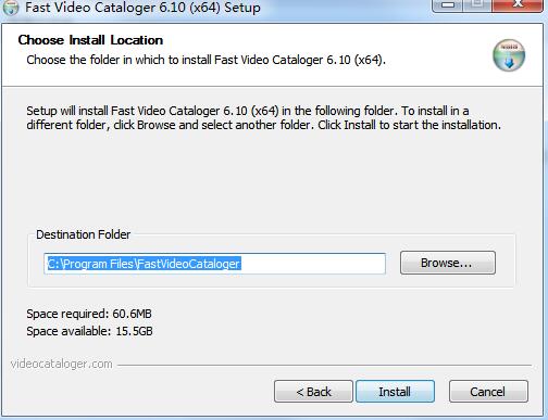 Fast Video Cataloger v8.2.0.1