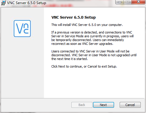 VNC ServerV6.5.0