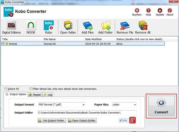 Kobo ConverterV3.21.1023.394