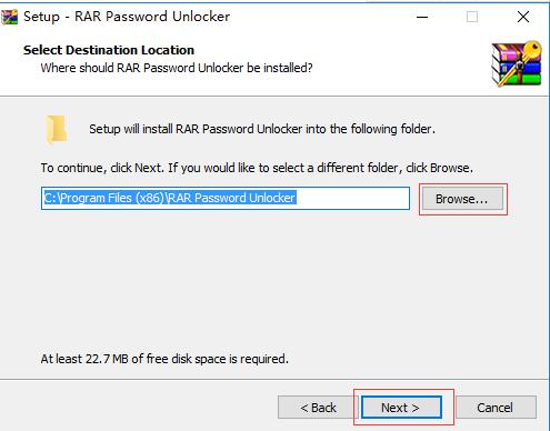 RAR Password Unlocker v5.0.0.2