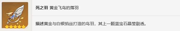 原神黄金剧团图鉴